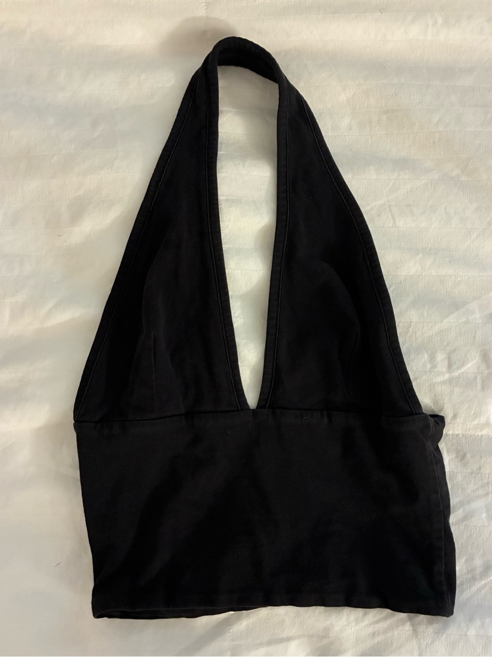Black Halter Top